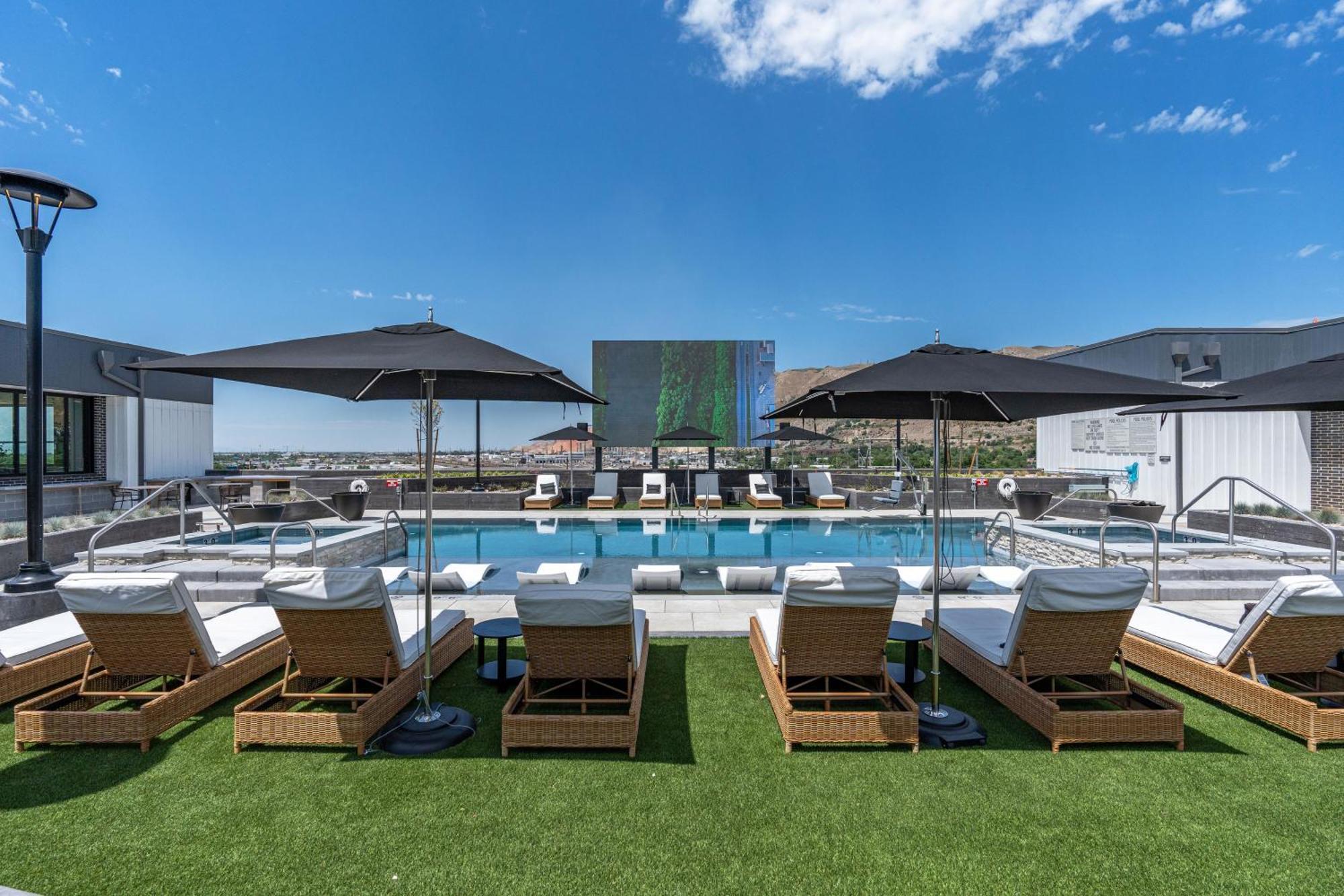 Outstanding Amenities-New Complex- Downtown Luxury Lägenhet Salt Lake City Exteriör bild