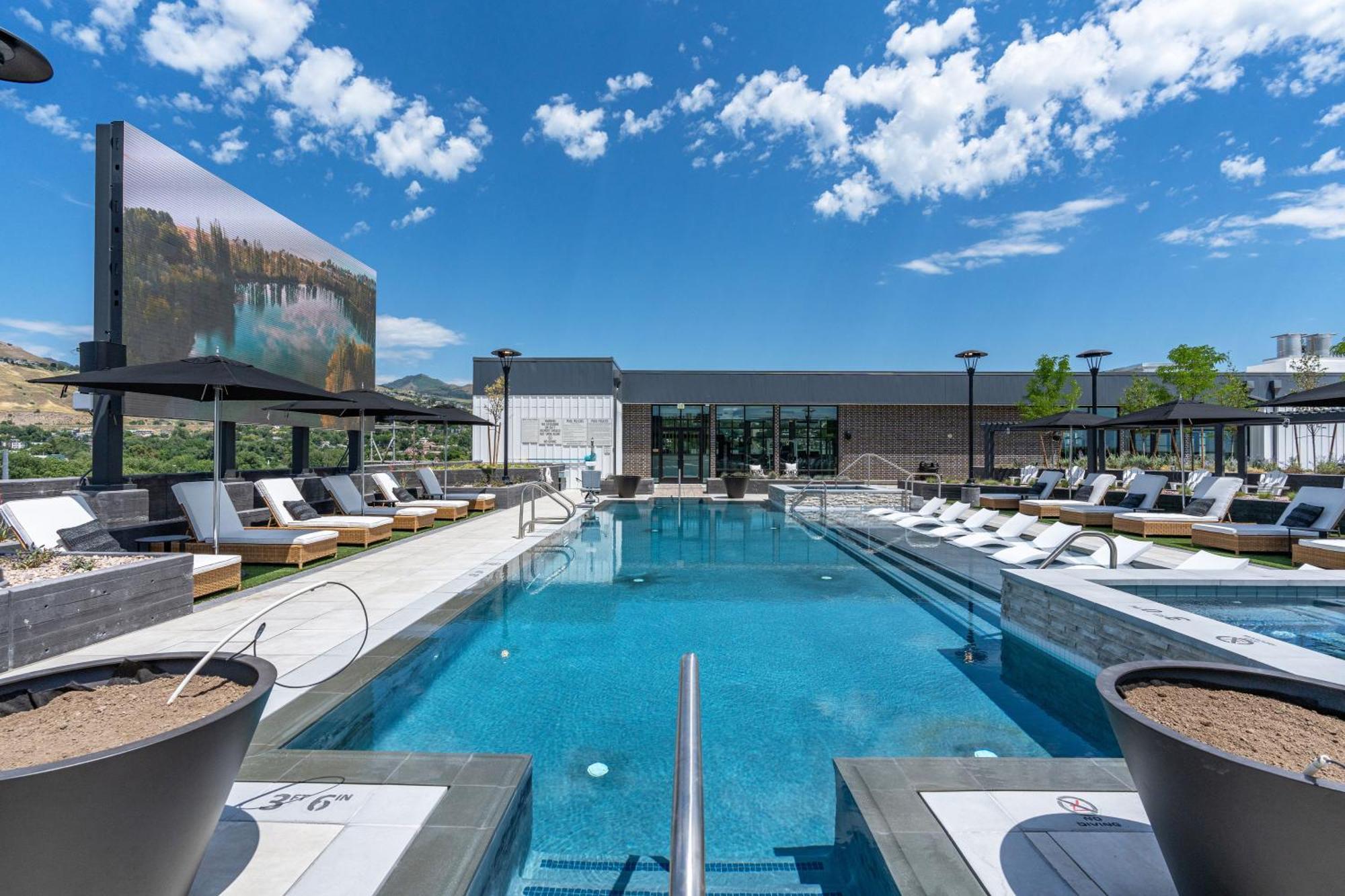 Outstanding Amenities-New Complex- Downtown Luxury Lägenhet Salt Lake City Exteriör bild